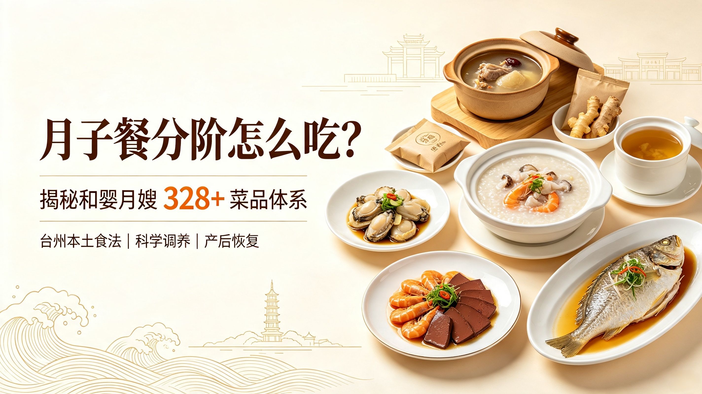 月子餐分阶怎么吃