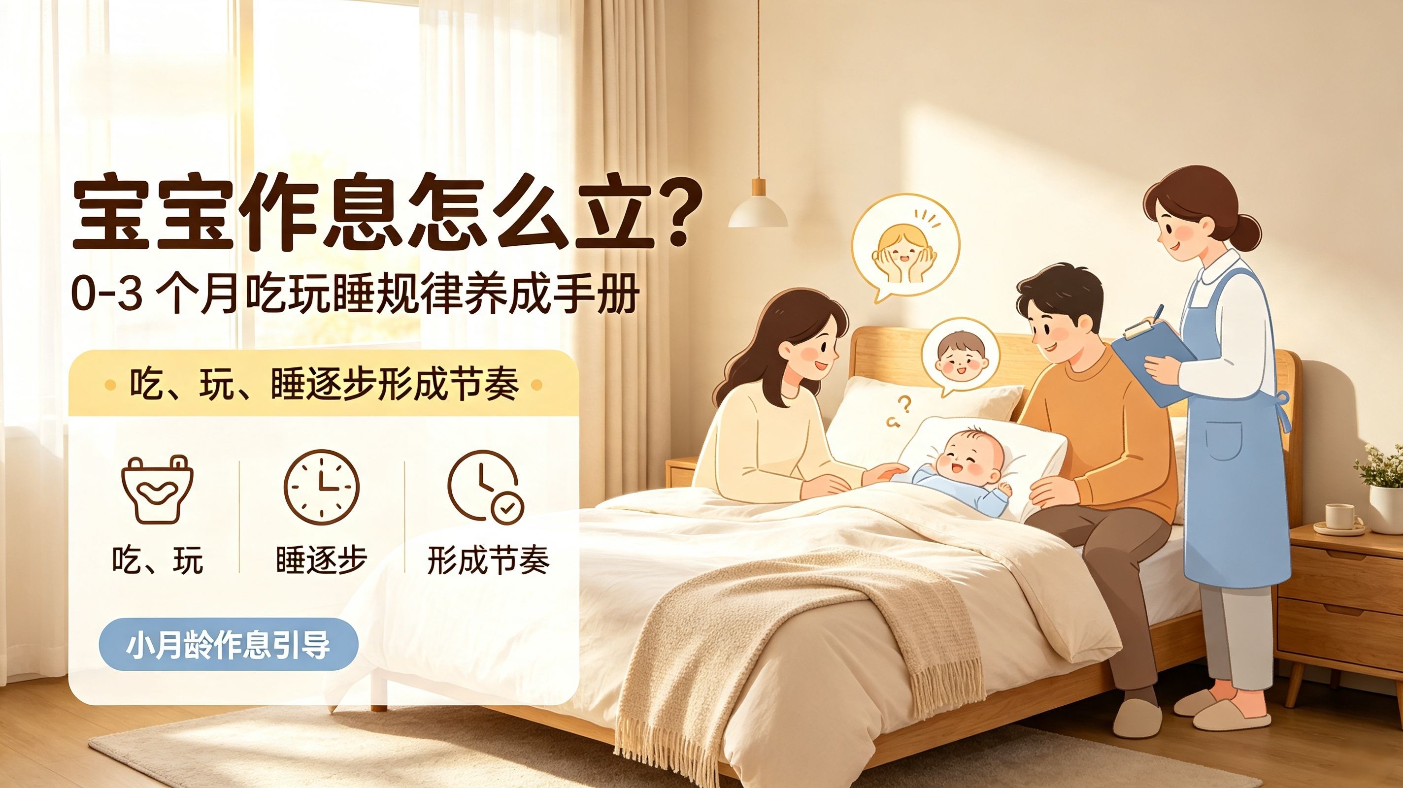 宝宝作息引导手册